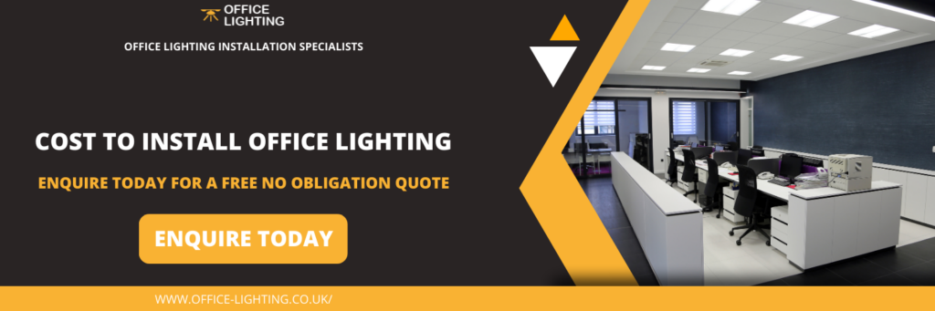 Cost to Install Office Lighting